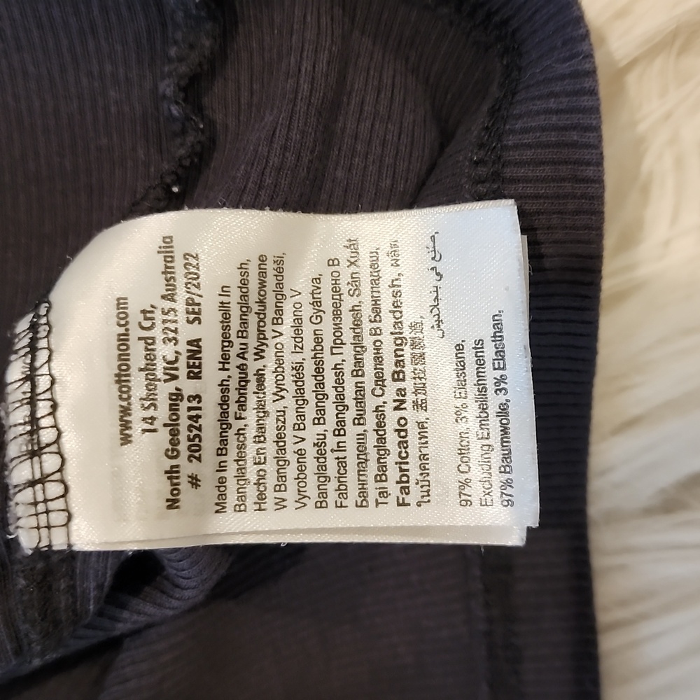 Cotton On Ribbed Tee - Picture 4 of 4